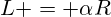 L = {\alpha}{R}
